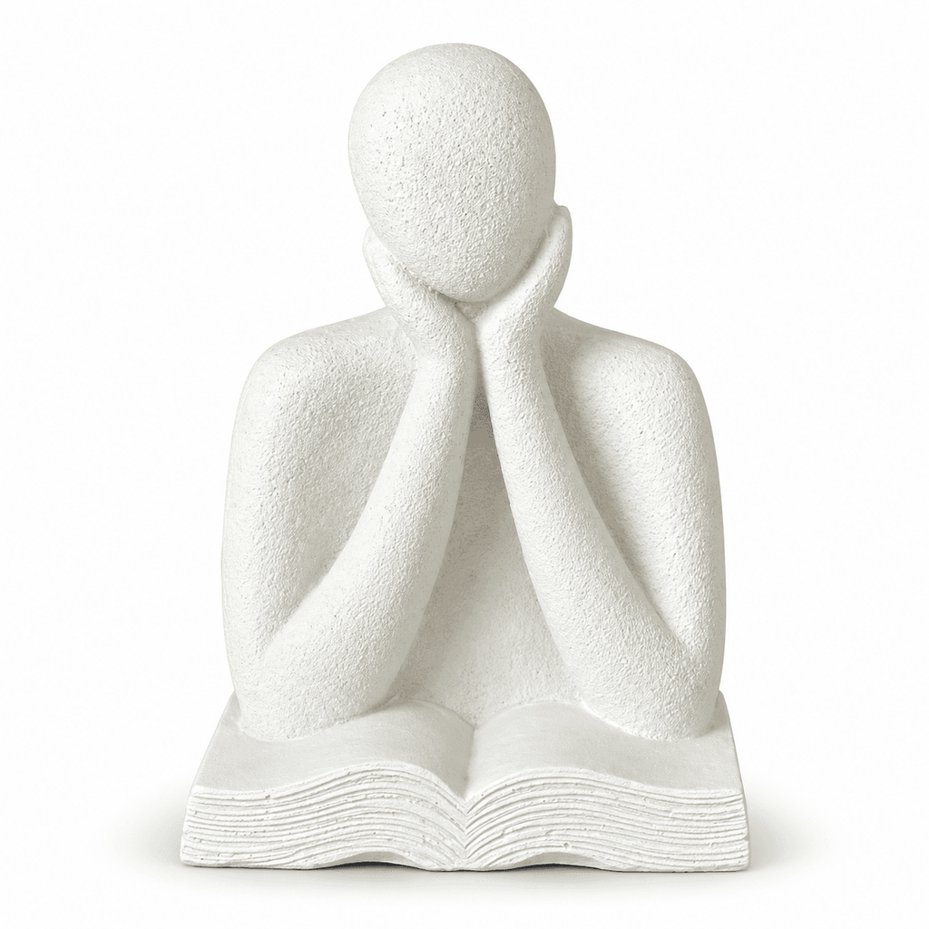 Stylish Book Statue