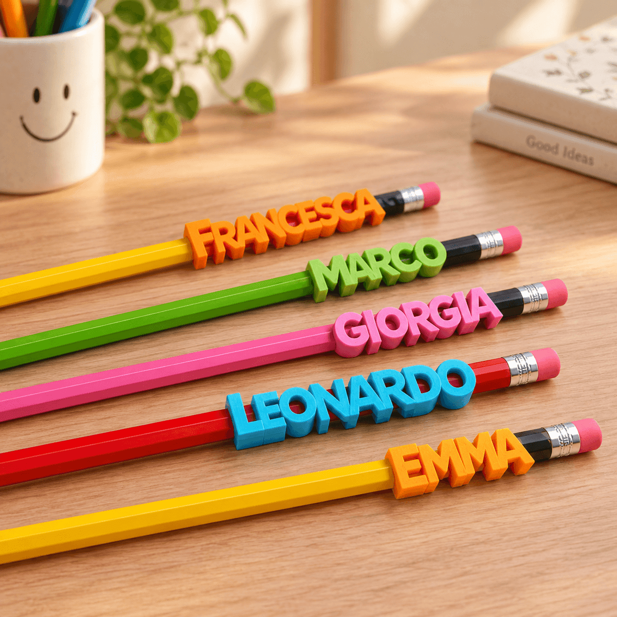 Personalized Pencil Name Topper