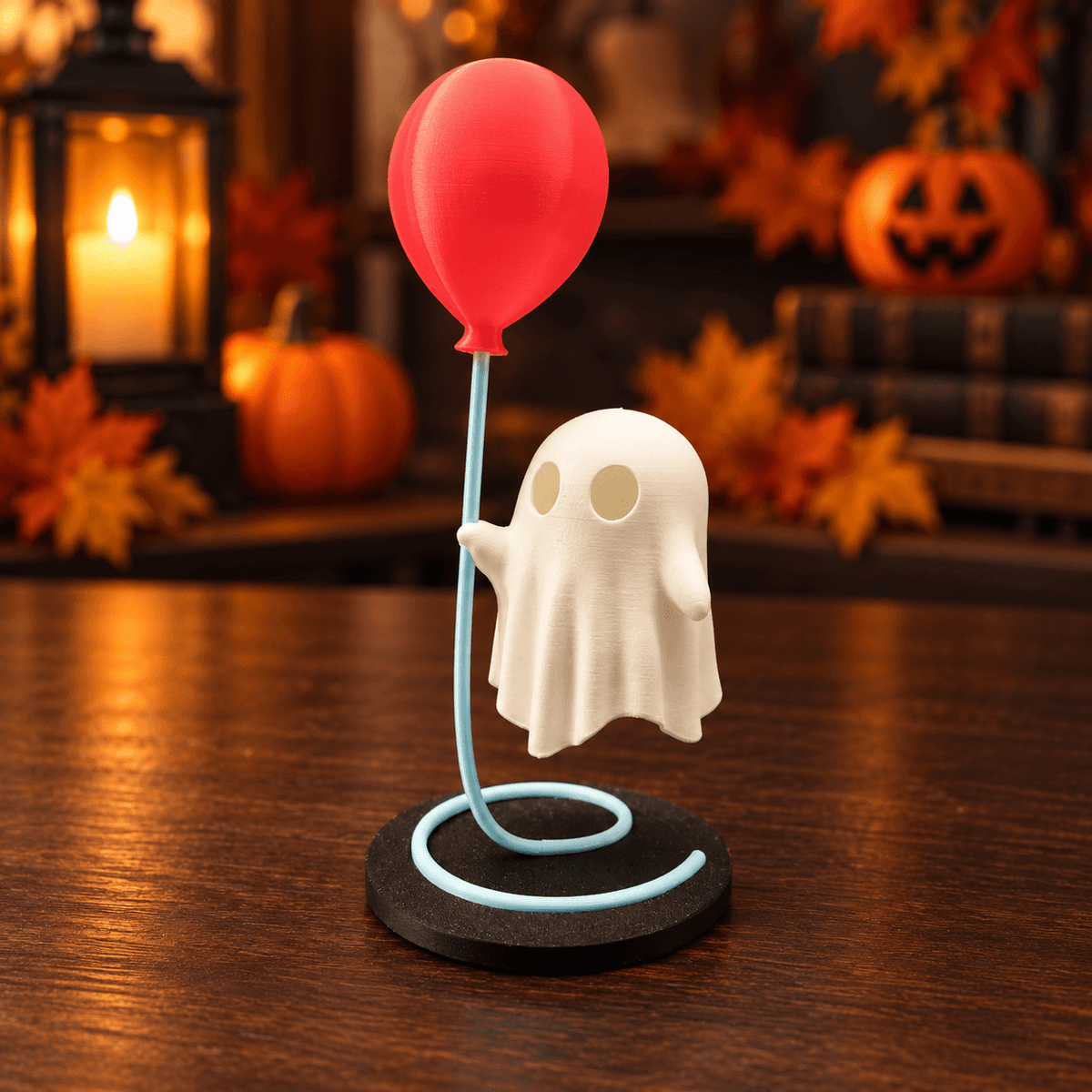 Ghost with Balloon
