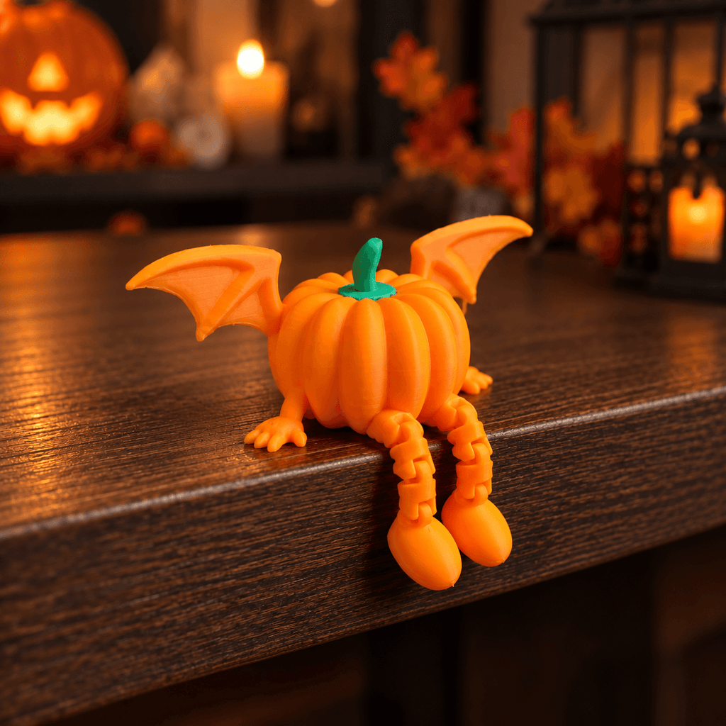 Articulated Winged Pumpkin