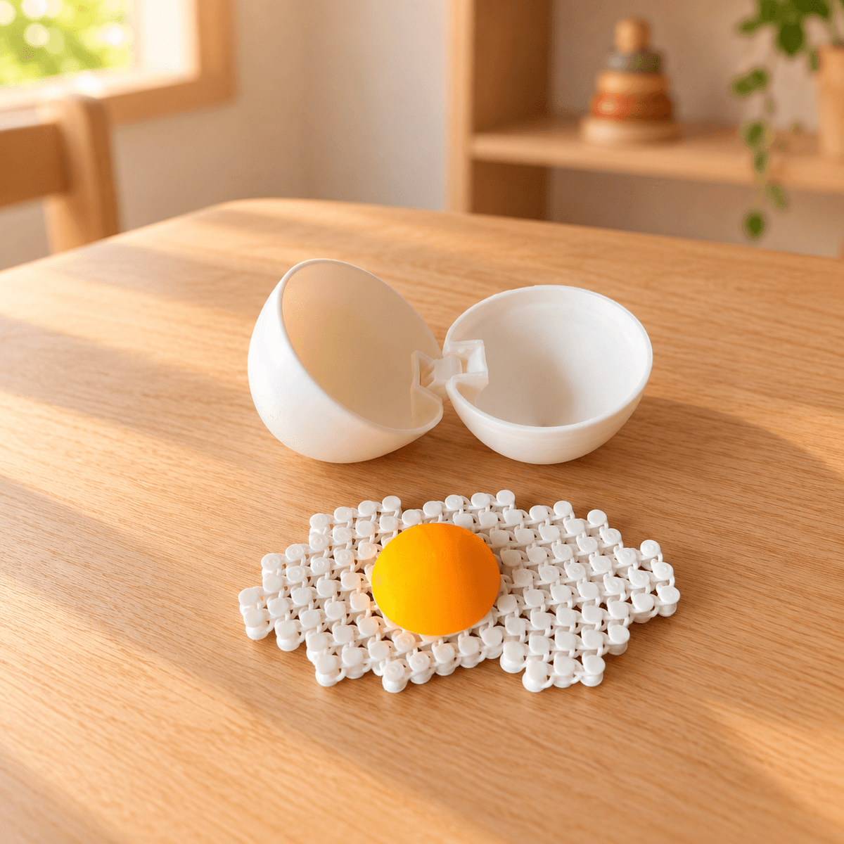 Flexible Fried Egg