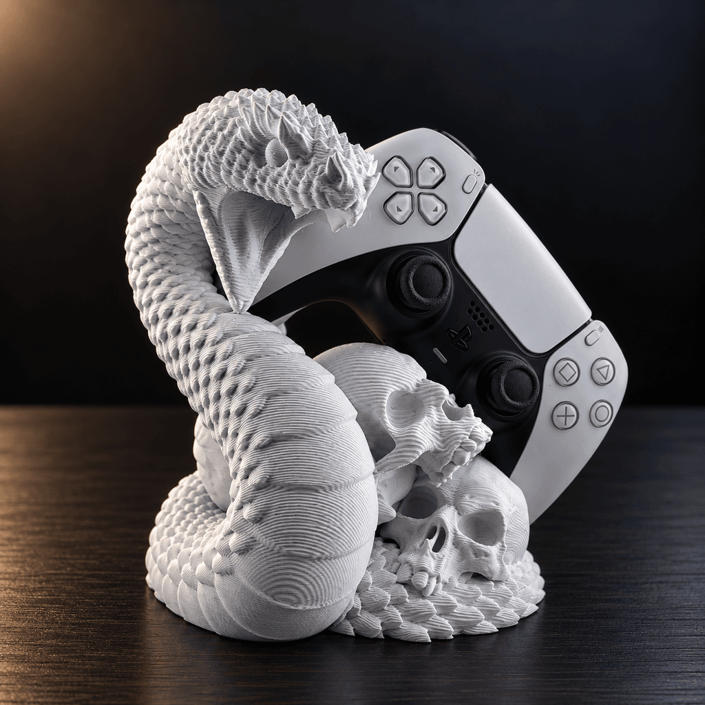 Snake and Skull PS5 Controller Stand