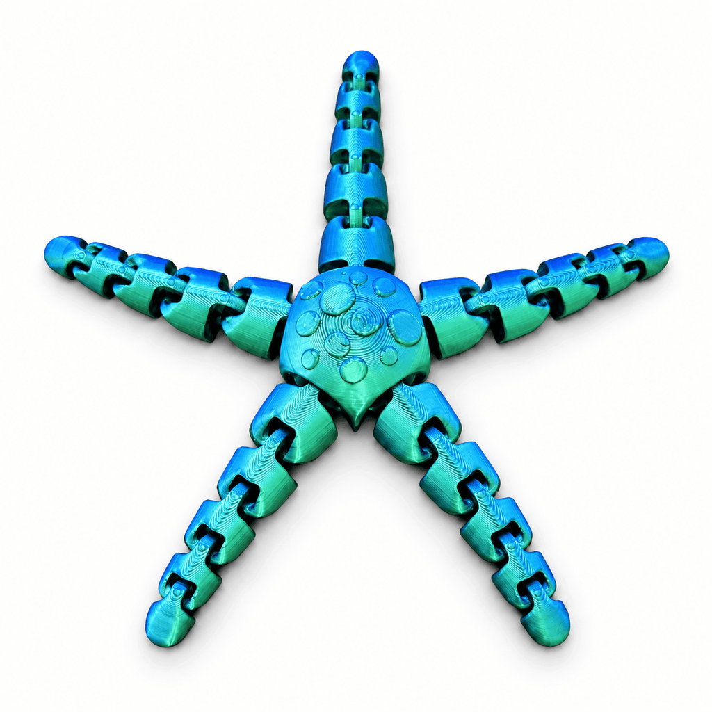 Articulated Spotted Starfish Fidget