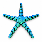 Articulated Spotted Starfish Fidget