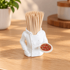 Pizza Chef Toothpick Holder