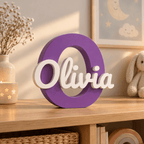Personalized Initial & Name Sign