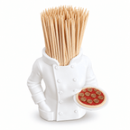 Pizza Chef Toothpick Holder