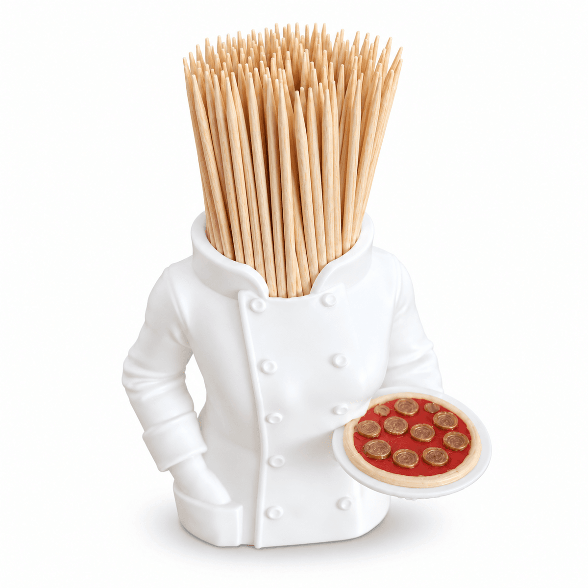 Pizza Chef Toothpick Holder