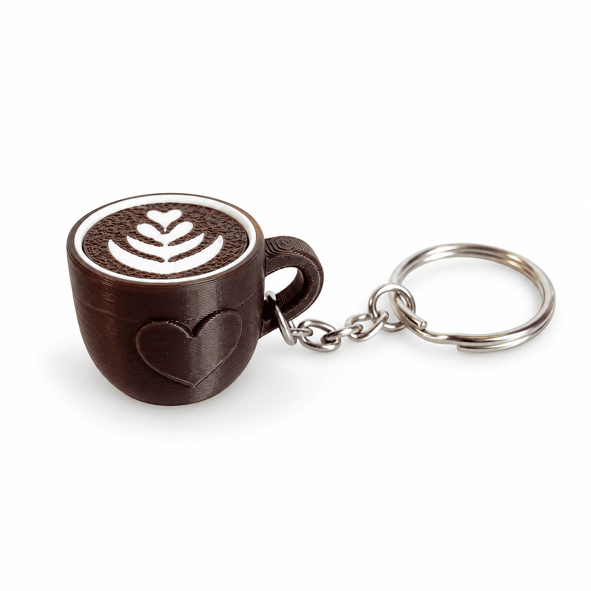 Cute Coffee Lovers Keychain