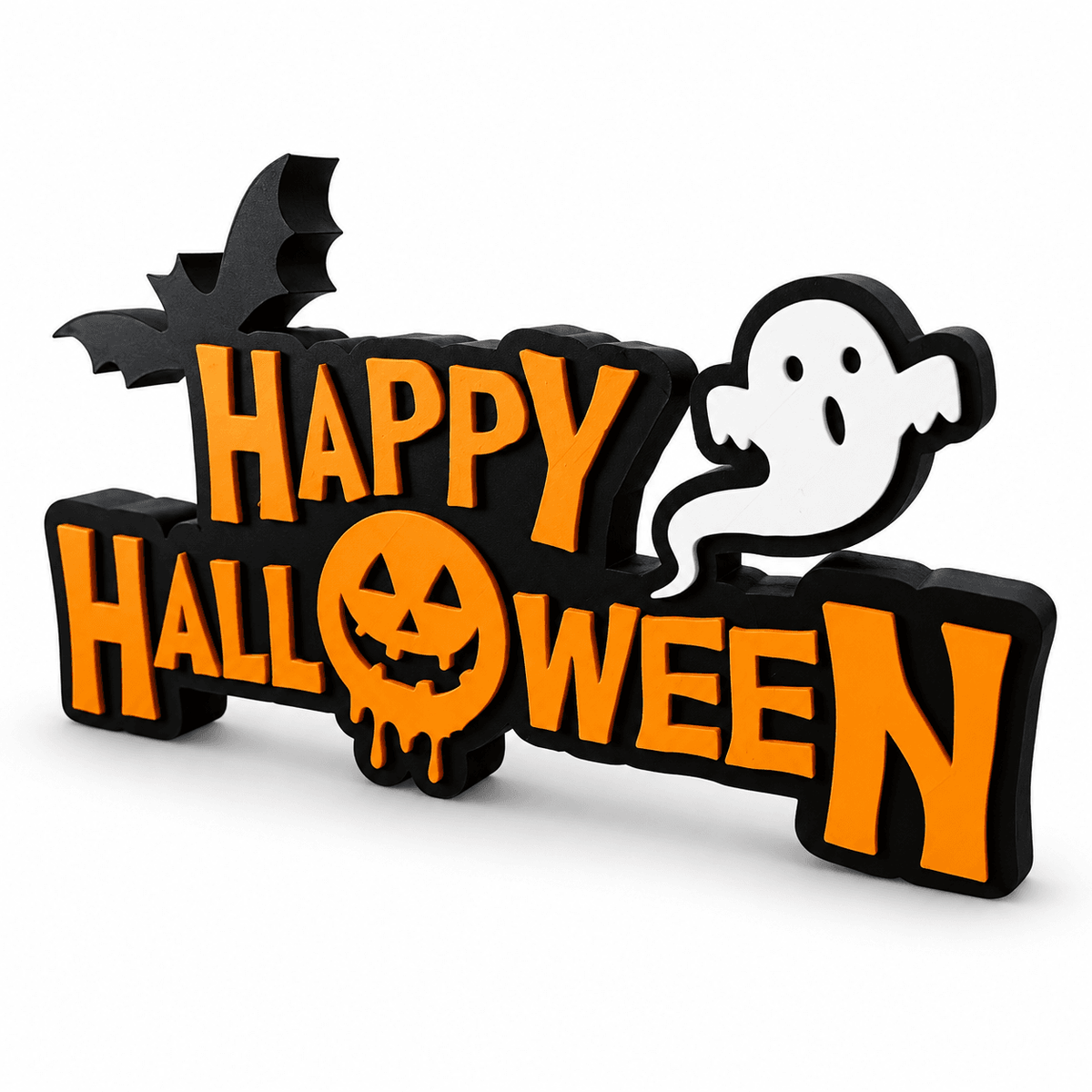 Happy Halloween Ghost Sign