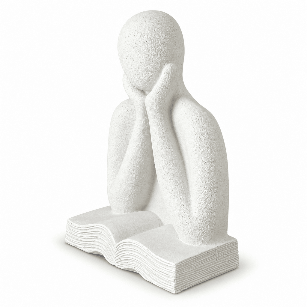 Stylish Book Statue