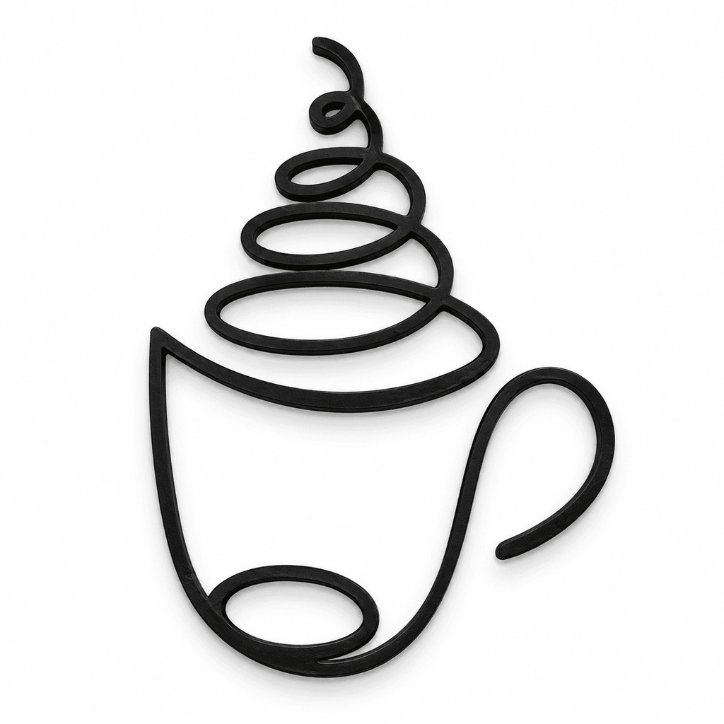 Life Begins After Coffee Wall Art | Set of 5