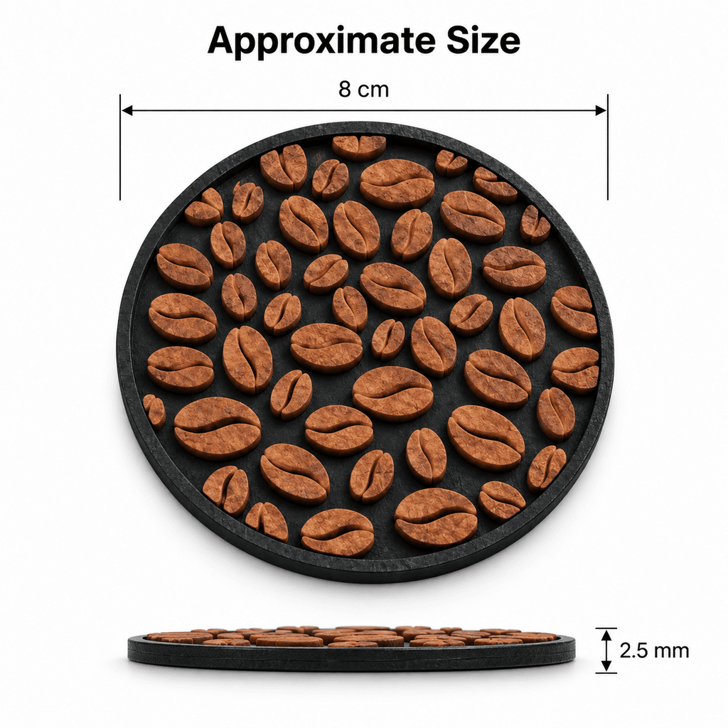 Coffee Beans Coaster | Set of 4