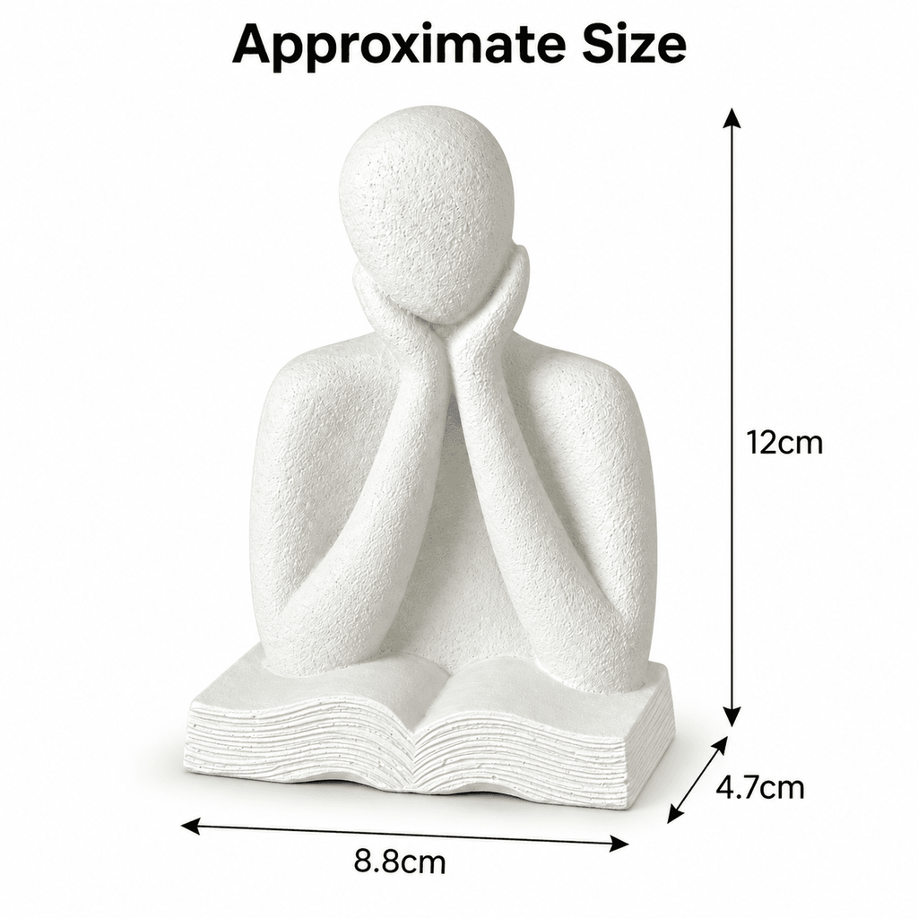 Stylish Book Statue