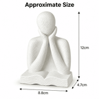 Stylish Book Statue