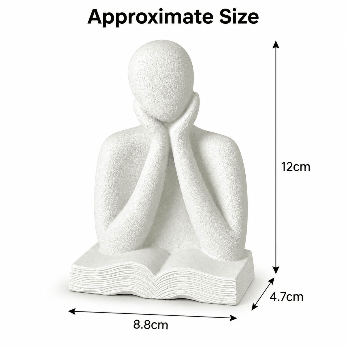 Stylish Book Statue