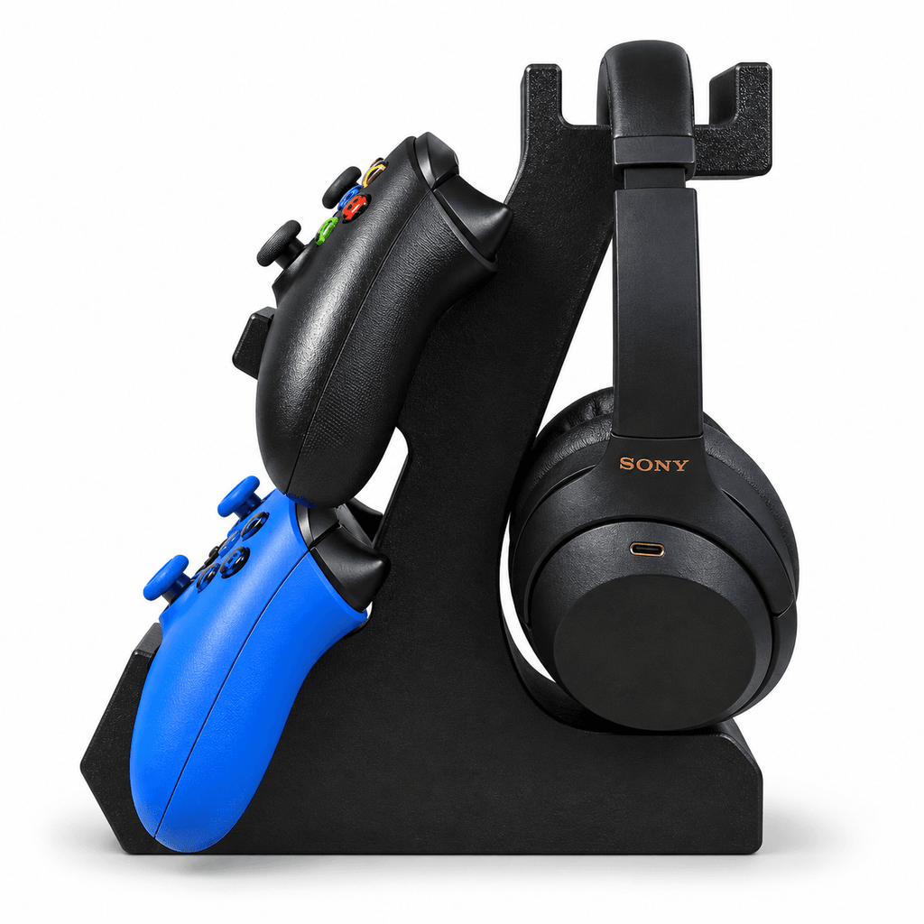 Dual Controller and Headset Holder