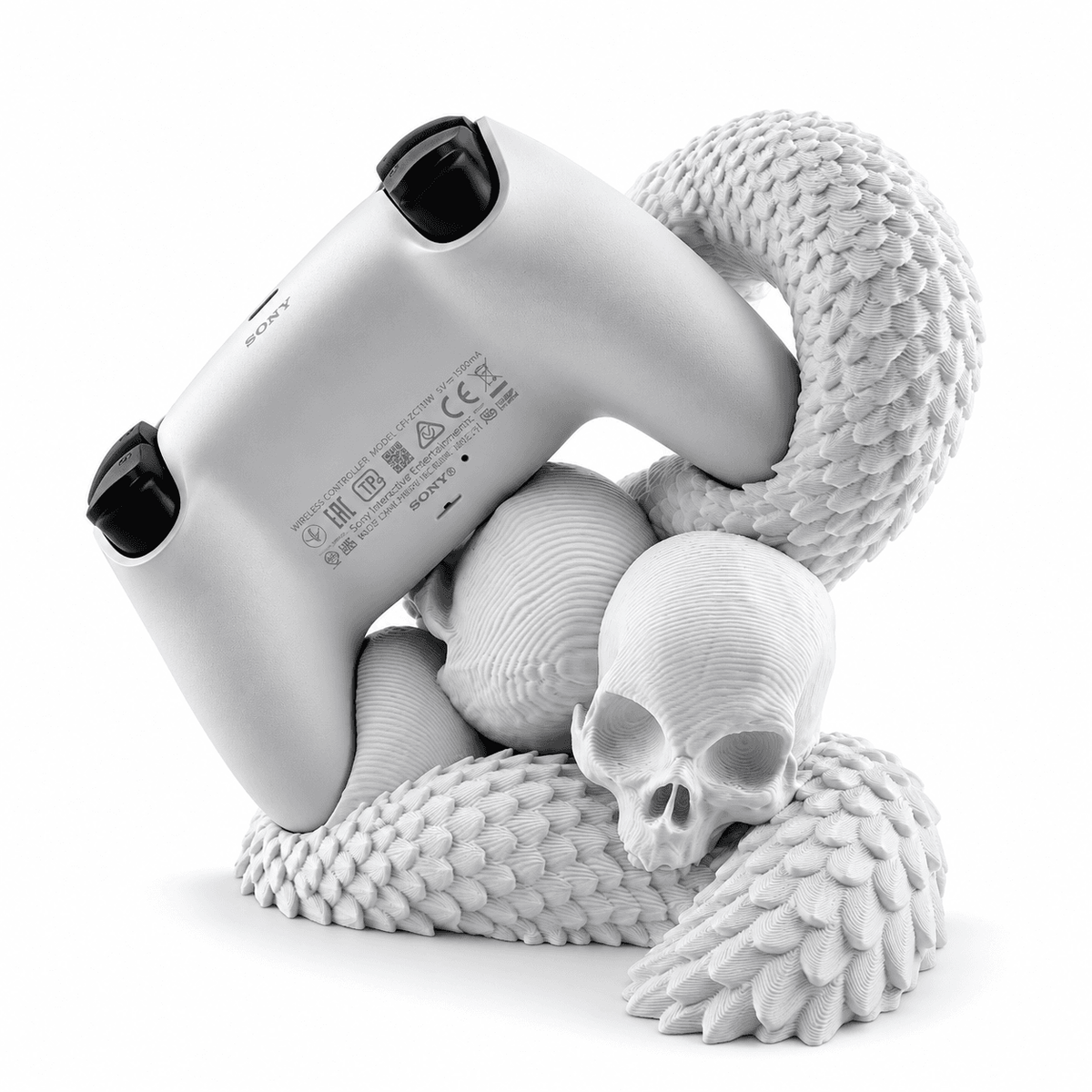 Snake and Skull PS5 Controller Stand