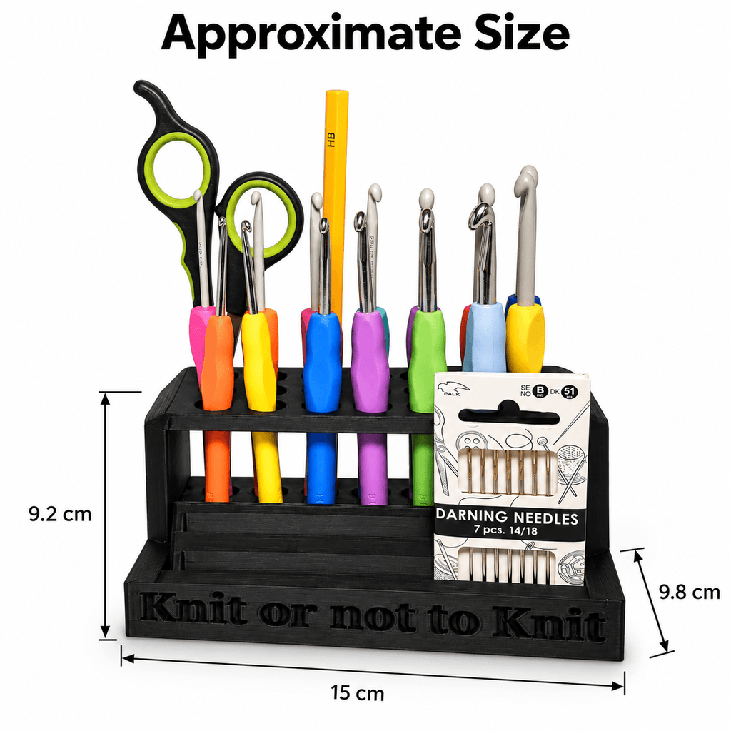 Knitting and Crochet Needle Holder