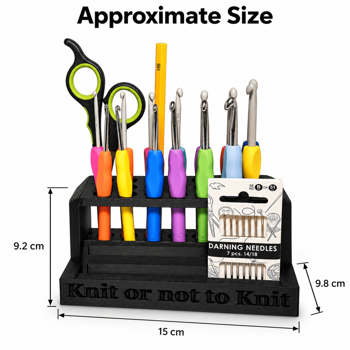 Knitting and Crochet Needle Holder