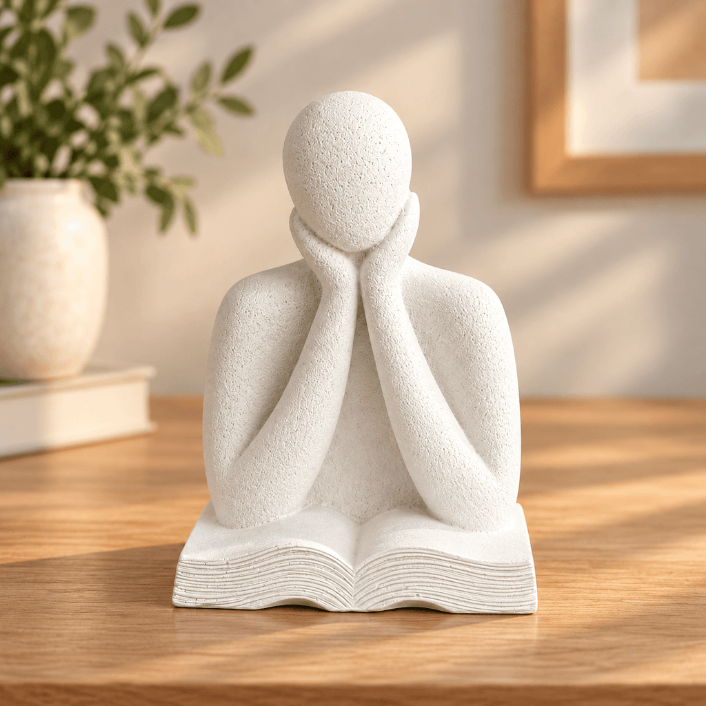 Stylish Book Statue