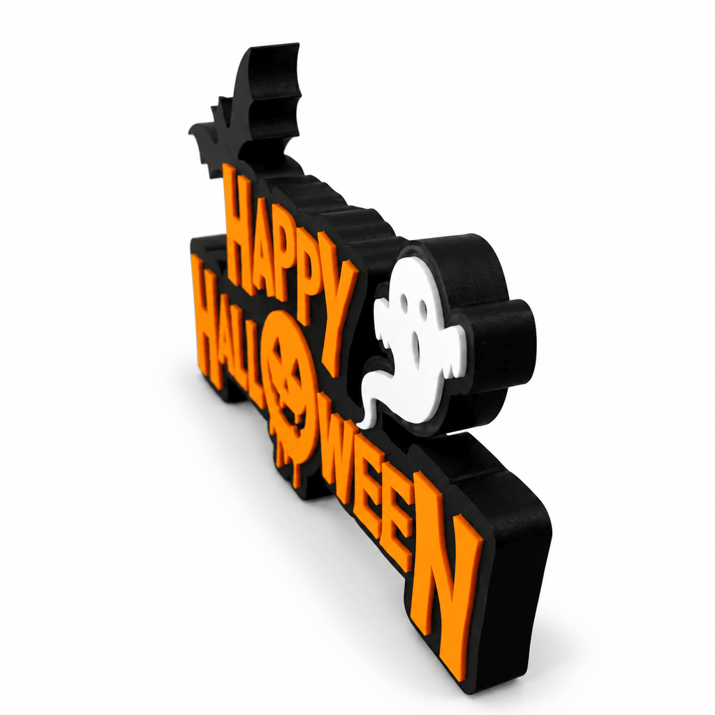 Happy Halloween Ghost Sign