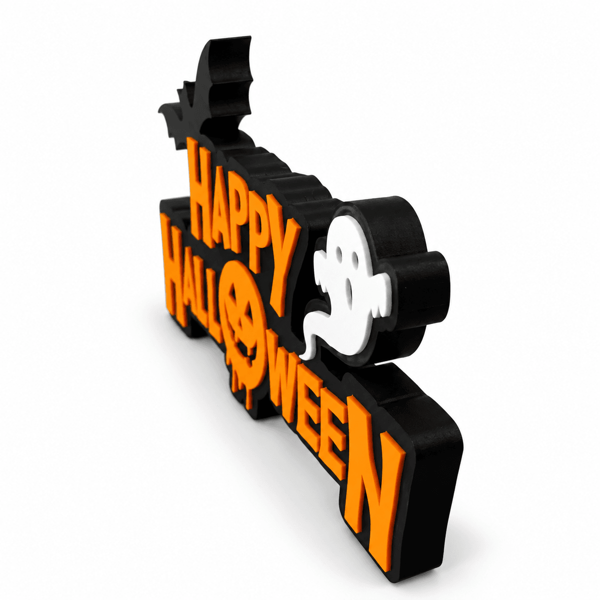 Happy Halloween Ghost Sign