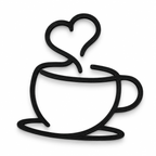Life Begins After Coffee Wall Art | Set of 5