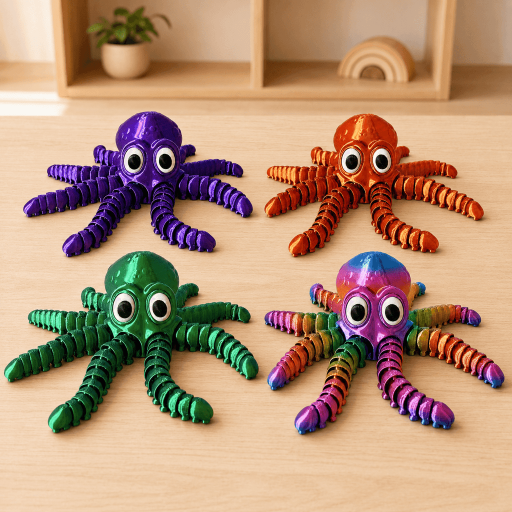 Articulated Cute Octopus