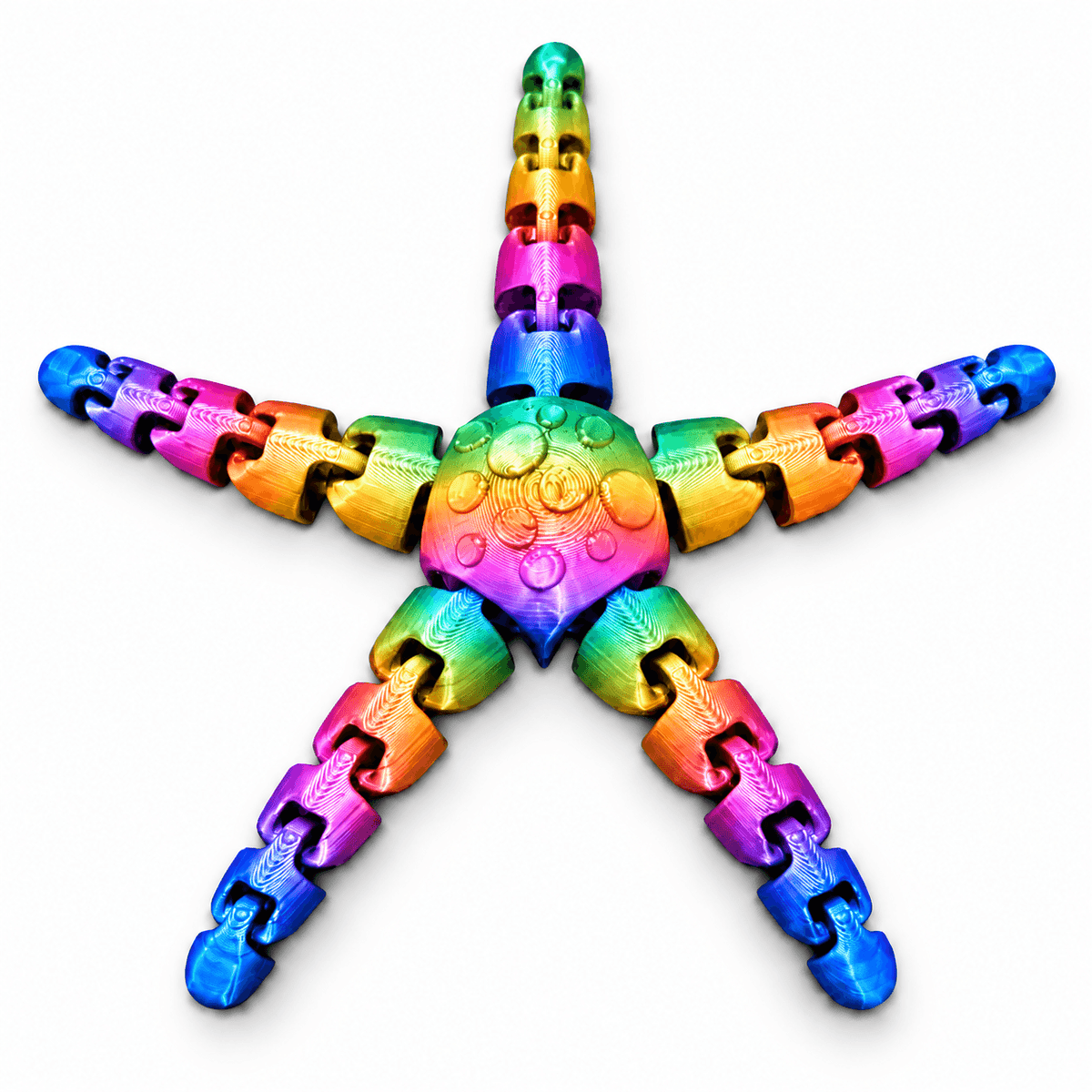 Articulated Spotted Starfish Fidget