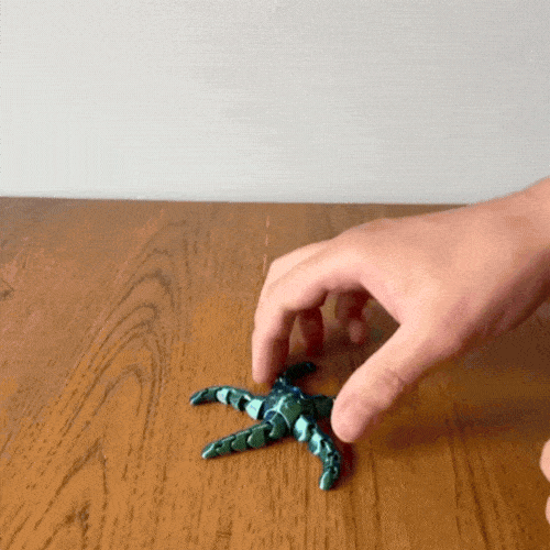 Articulated Spotted Starfish Fidget